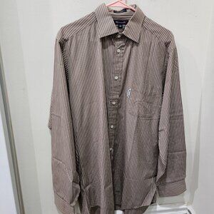 Men's Faconnable Long Sleeve Dress Shirt. Size 16 XL/4